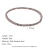Simple Vintage Gold Silver Stainless Steel Elastic Bead Bracelet Punk Rock Style Party Accessories Jewelry