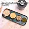 8PCS Stainless Steel Measuring Cup Kitchen Measuring Spoon For Baking Tea Coffee Kichen Accessories Measuring Tool