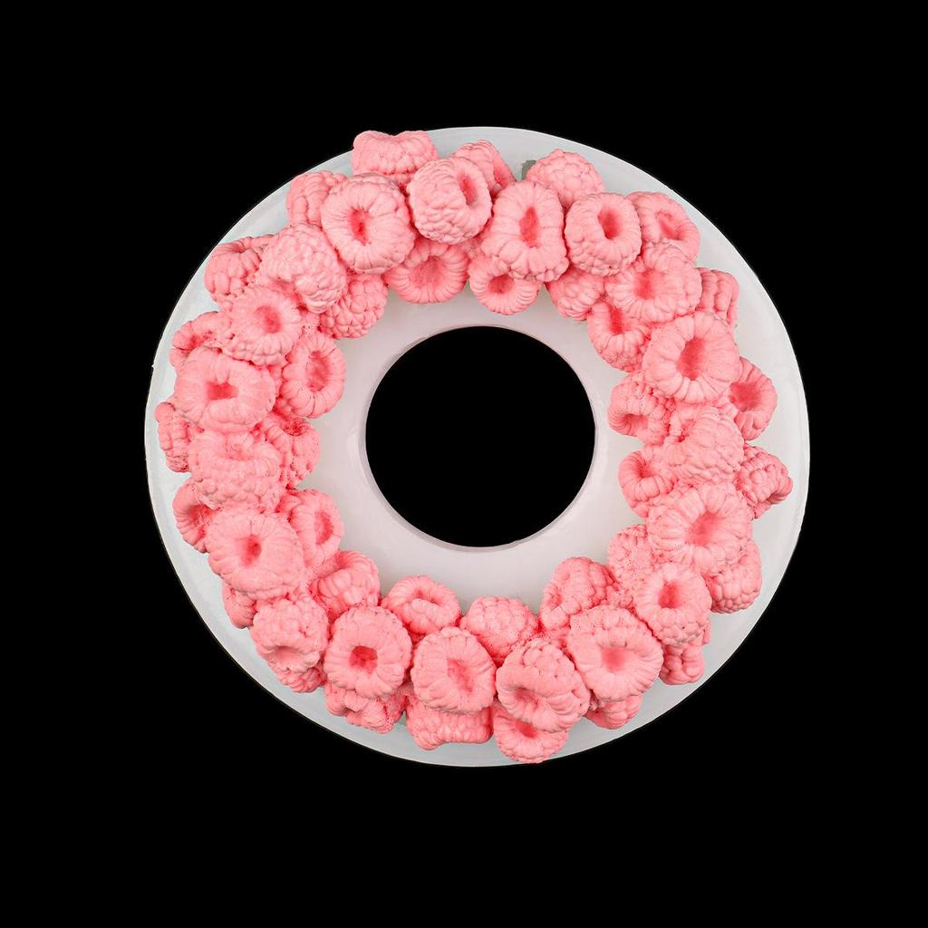Raspberry Chocolate Mousse Ring Candle Mold