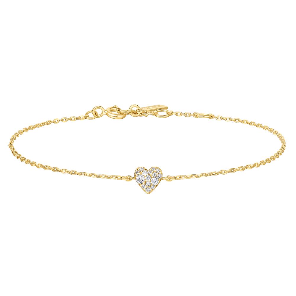 Ania Haie Sweetheart 925 Silver Pavé Bracelet B064-01G
