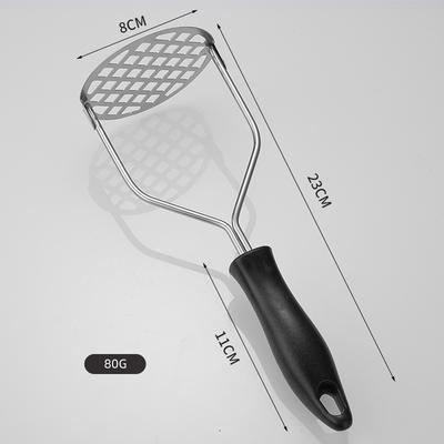 1Pc Stainless Steel Manual Potato Masher For Smooth Mashed Potatoes Creative Kitchen Gadgets Protect Hands Fruit For Cooking
