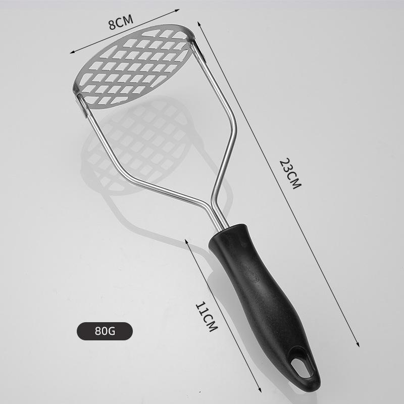 1Pc Stainless Steel Manual Potato Masher For Smooth Mashed Potatoes Creative Kitchen Gadgets Protect Hands Fruit For Cooking