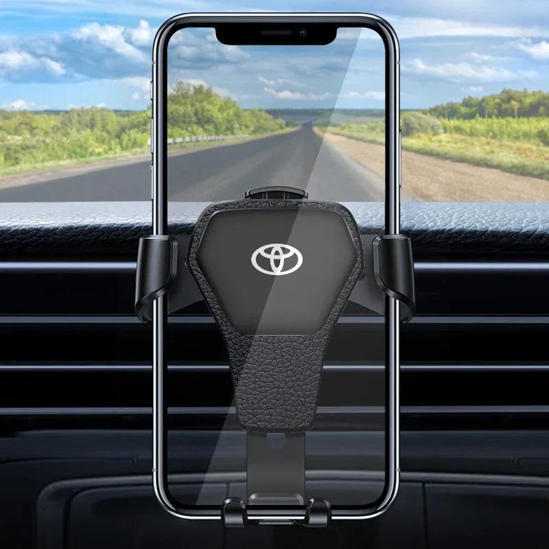 Suport auto specific mașinii GPS Telefon Clip de ventilație Instalare Accesorii auto Pentru Toyota Corolla Yaris Chr Auris RAV4 Land Camry Prado