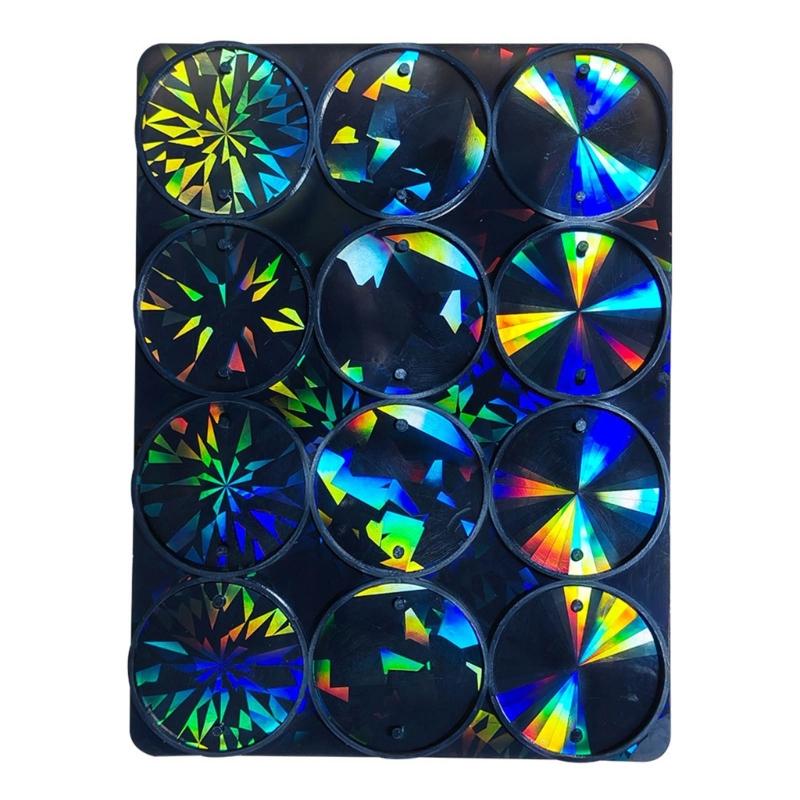 Holographical Pendant Mould Round Wind Chime Pendant Mold for DIY Enthusiasts