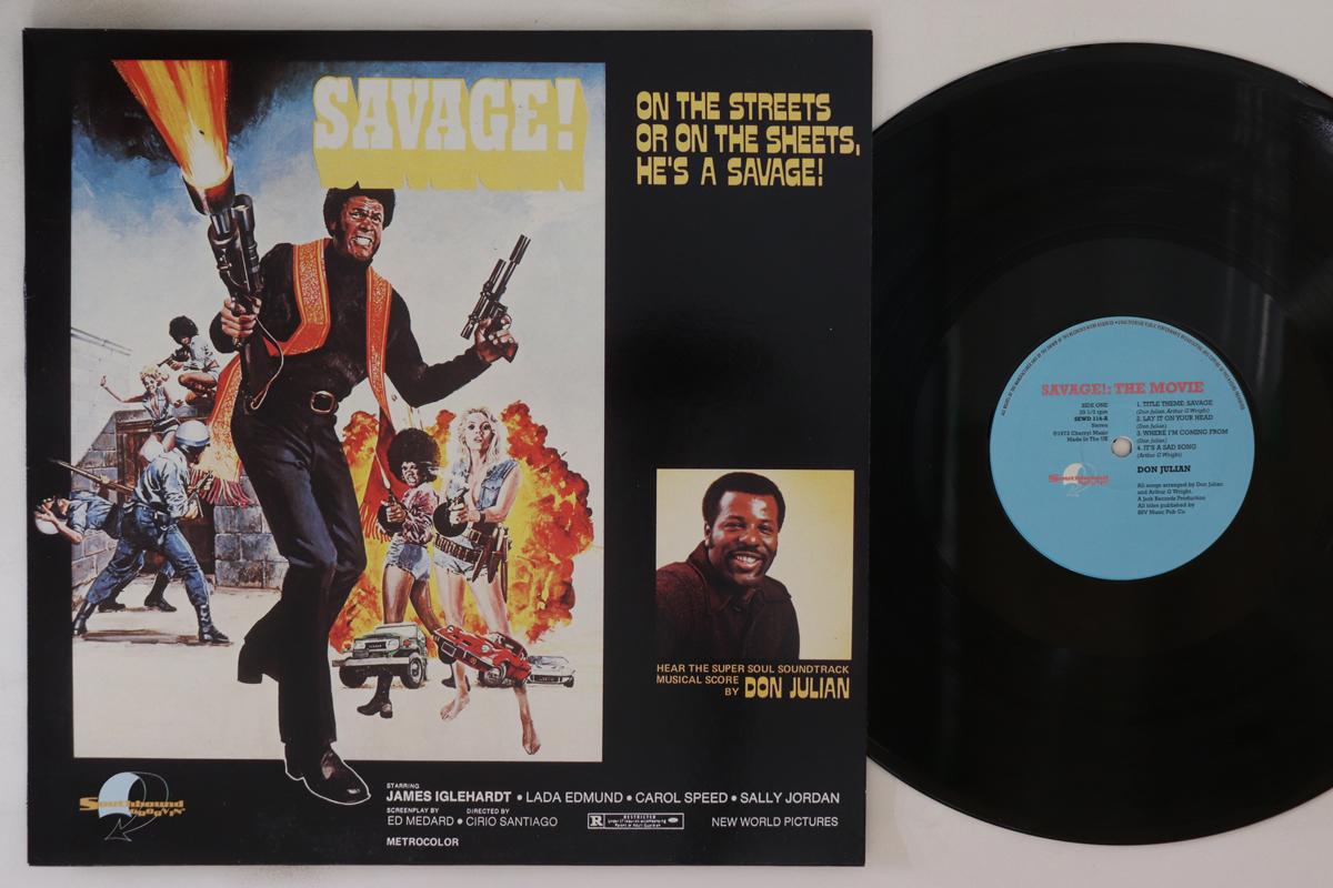 

LP Record OST, DON JULIAN - Savage SEWD114 Southbound 1997 UK Soundtracks & Musicals Used