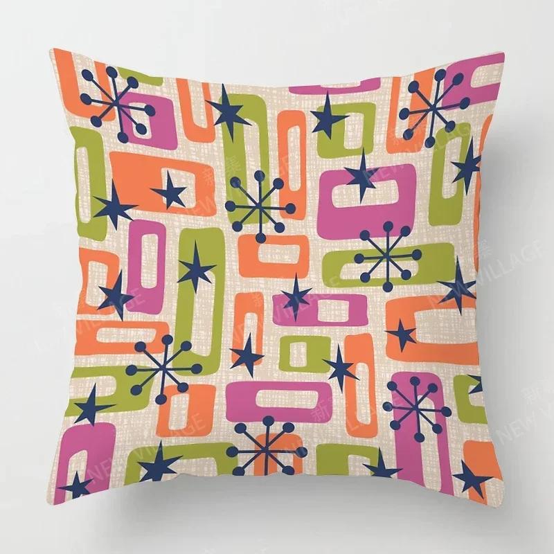 Nordic Fall Home Decor Autumn Throw Pillow Case Sofa Cushion Cover Modern   Geometry