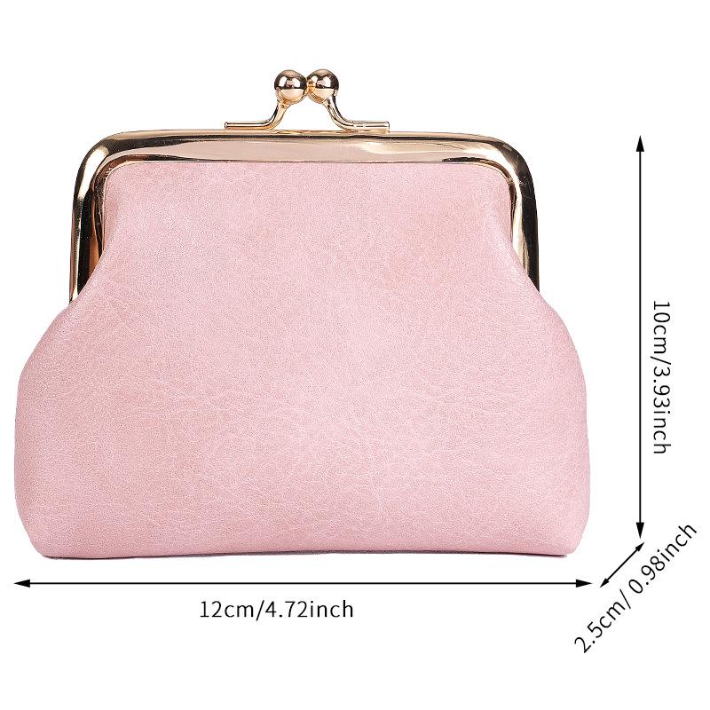 Women's Fashion Mini Wallet & Coin Purse - Versatile Dual-Use Clip, Student-Approved