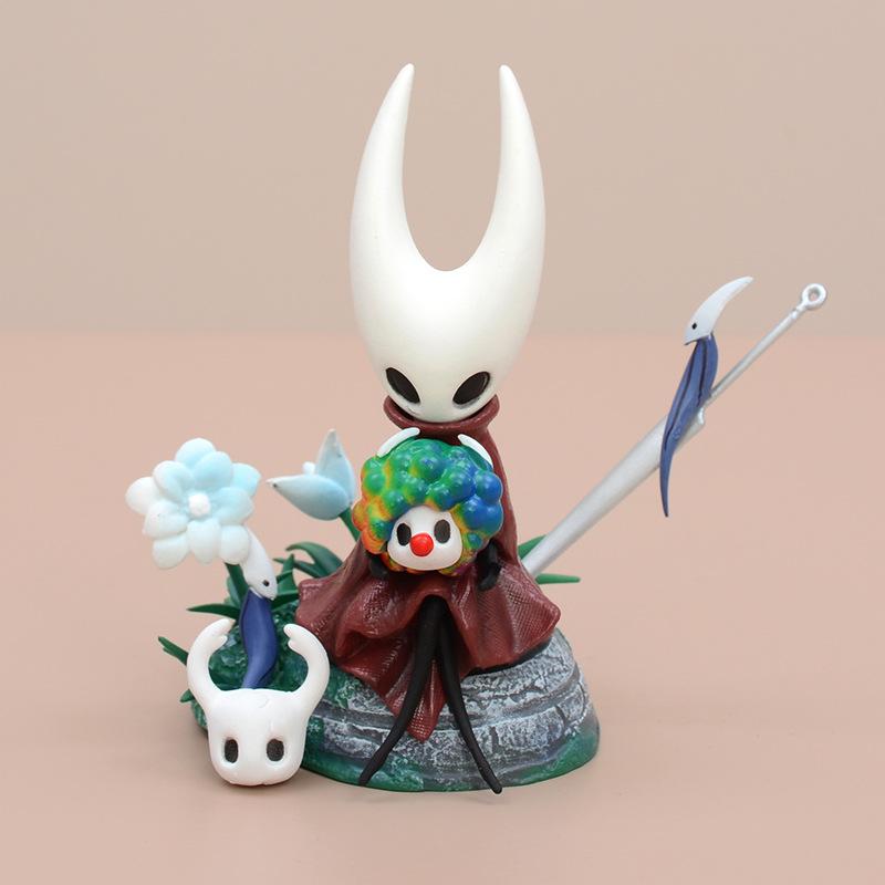 Fashnics Unisex Game Hollow Knight Silk Song Hornet Hollow Knight Action Figure Toy Collectible Model Doll Fans Gift