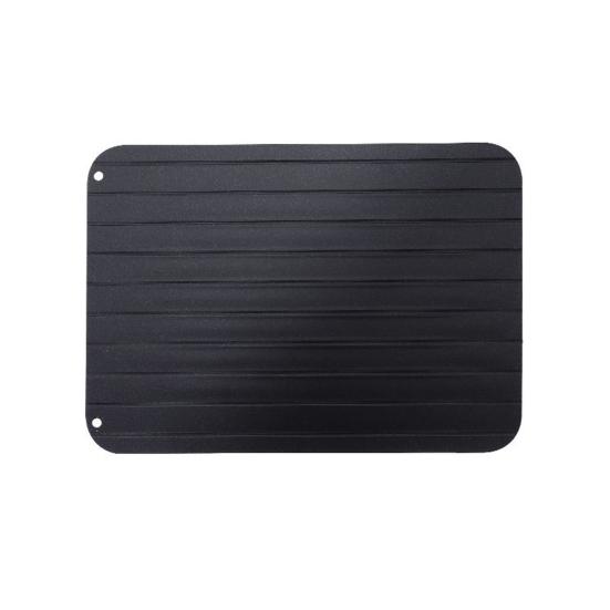 Yousheng Fast Thawing Tray Aviation Aluminum Thaw Plate Quick Defrosting Plate Board Defrost Tray Thaw Master Kitchen Gadgets