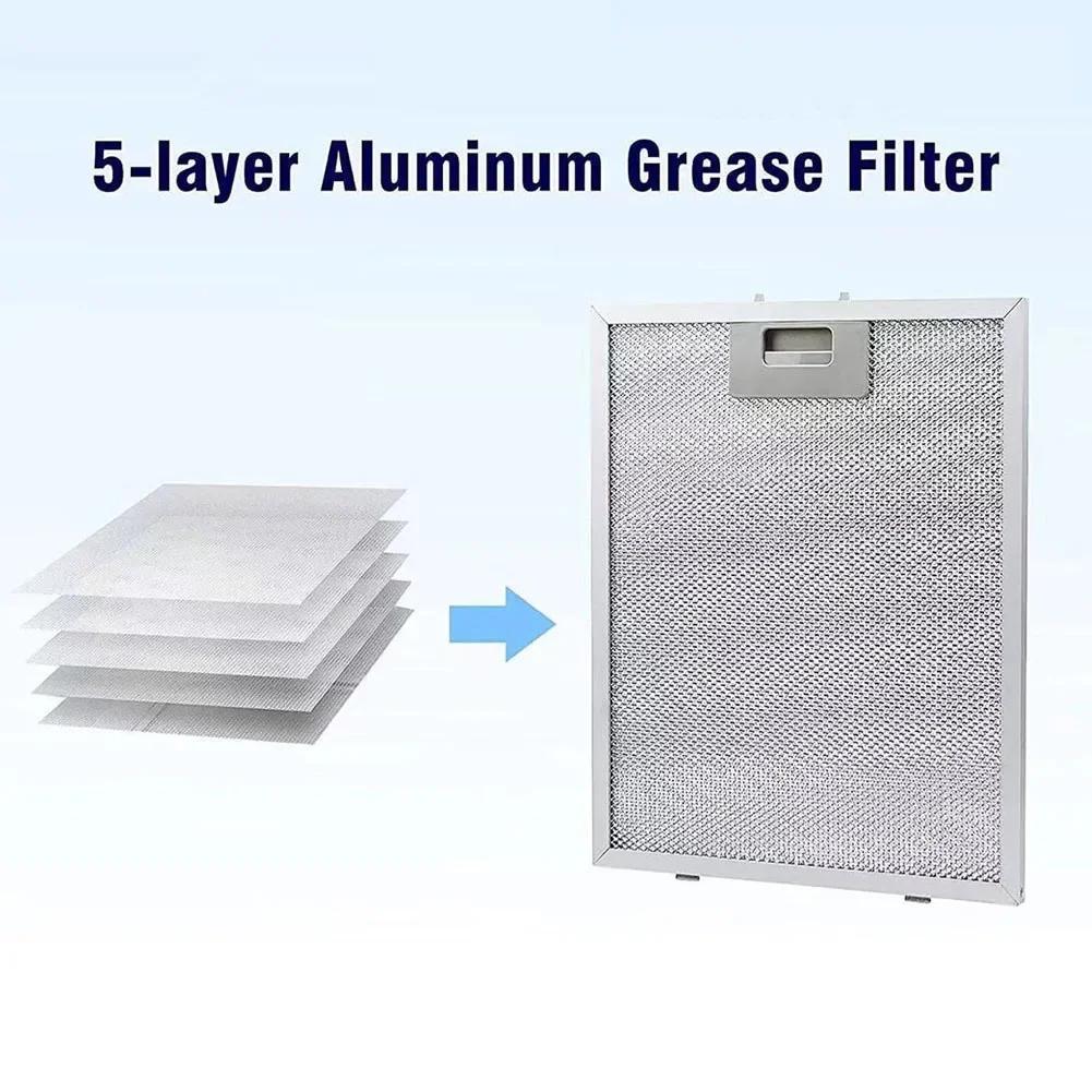 2 ks filtrů digestoře kovová mřížka odvětrávací filtr 32 x 26 cm kuchyňský digestoř olejový filtr digestoř tuk proti oleji bavlněný