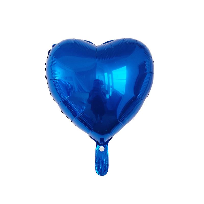 Heart-shaped Aluminum Foil Balloon - 18-inch Valentine's Day Confession Balloon