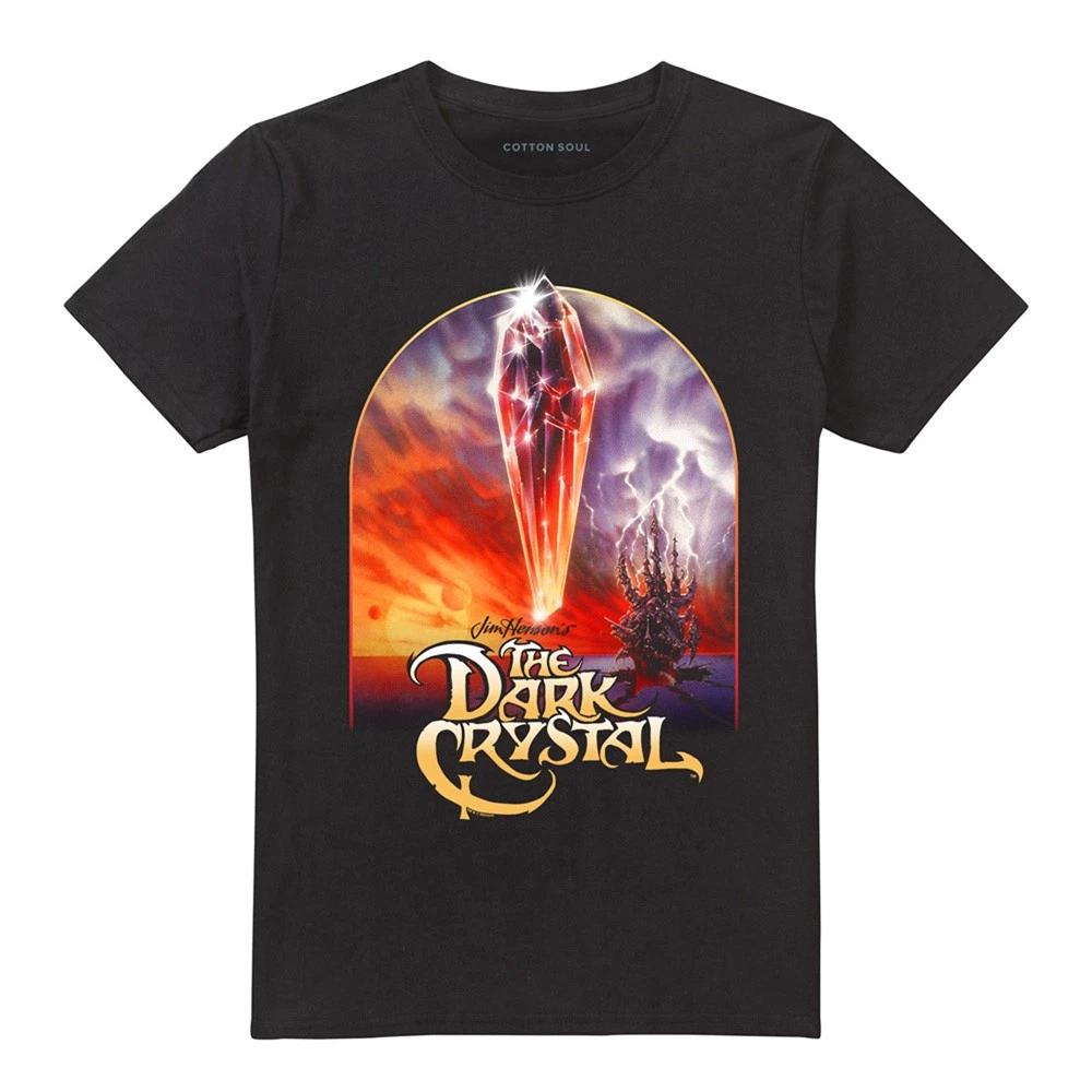

Dark Crystal Crystal Poster 100% Cotton T-shirt Mens Tees Top S-5XL, Black 2XL