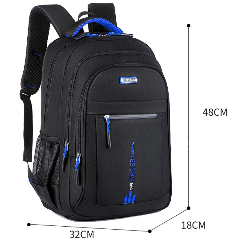 Men's Backpacks Waterproof Rucksack Business Computer Bag Casual Travel Backpack Senior High School Student Schoolbag-ll