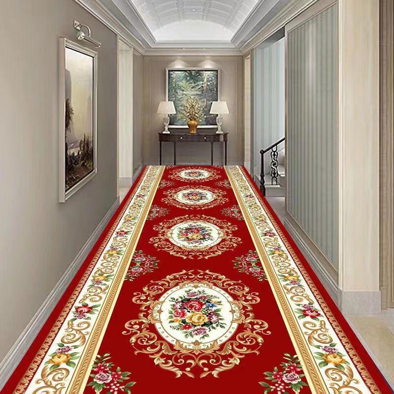 Corridor Carpet Long Hallway Area Rug Geometric Living Room Carpet Kitchen Aisle Mat Room Decoration Floor Mats