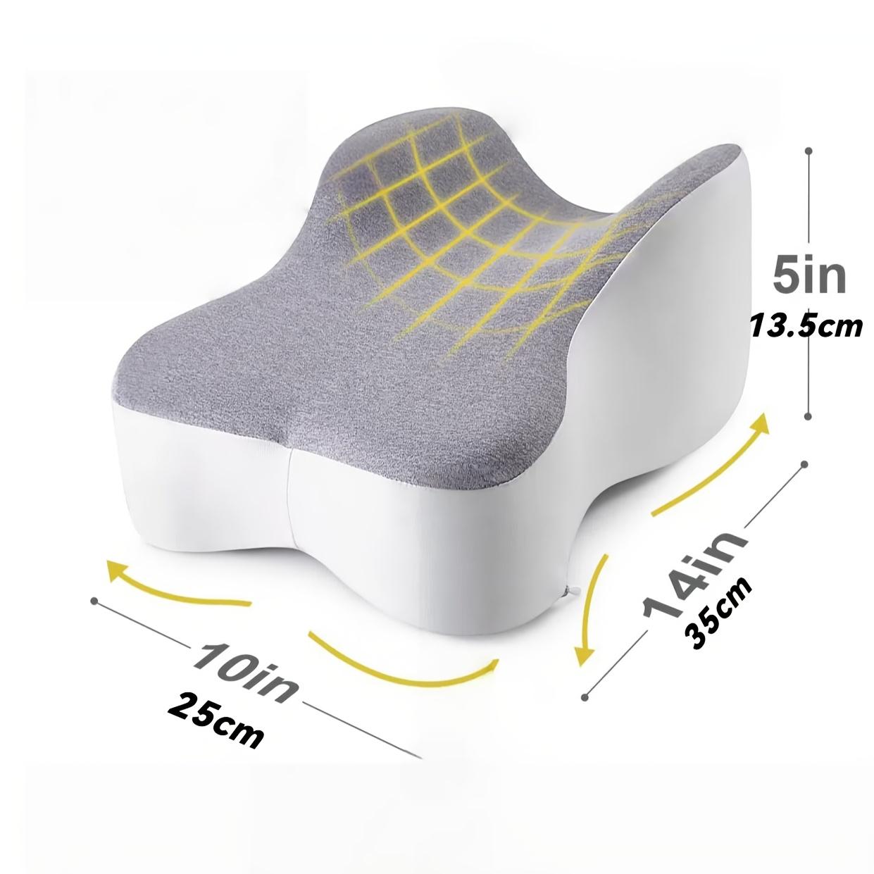 

[Длинная подушка для коленей для спящих на боку]Большая длинная подушка для коленей - Полностью поддерживает бедра для спящих на боку, выравнивает позвоночник для сна на боку между ногами