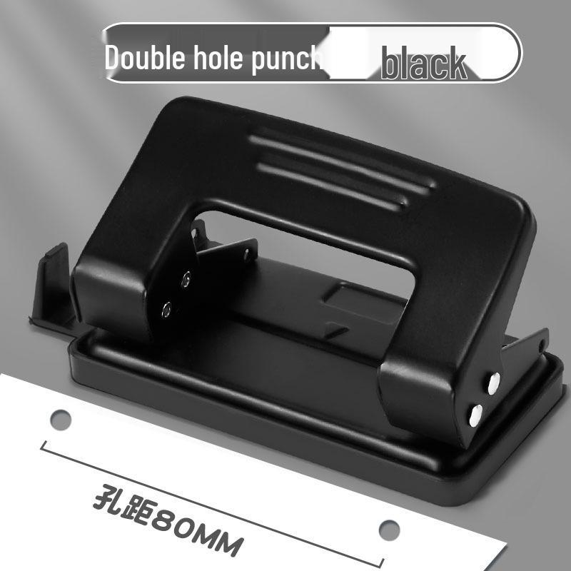 Compact Two-Hole Puncher for A4 Loose-Leaf Binder