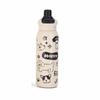Leak Proof 600ml Insulated Bottle Small Mouth Coffee Thermos Mug Cartoon Vacuum cup  New Year Gift