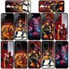 Phone Case for iPhone 17 16 15 Plus 16E Huawei P30 P20 Lite Y9 Redmi Note 14 12 11 13 Pro Max OPPO A60 A80 A40 A18 A38 Comics Wolverine Deadpool Cover