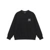 MLB New York Yankees Solid Logo Print Sports Crewneck Sweatshirt Unisex sweatshirt Black 3AMTM0124-50BKS