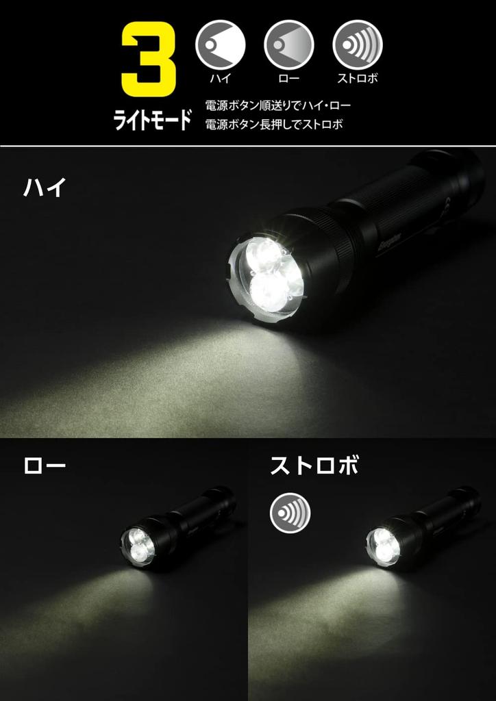 Energizer LED Handheld Hybrid Tactical Metal Brightness 1200 Run Time 15 YMHT61 Light, Light, Rechargeable/Battery-Operated (Maximum Lumens/Maximum