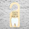 Elegant Tooth Fairy Door Hanger Handmade Encourage Brushing Teeth Board  Kids Room Decor