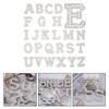Pearl Letters Clothes Letter Alphabet Embroidery Sparkle