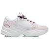 Li-Ning Non-Slip Wear-Resistant Low-Top Sports Casual Shoes Women Sneakers White Purple AGCS436-2