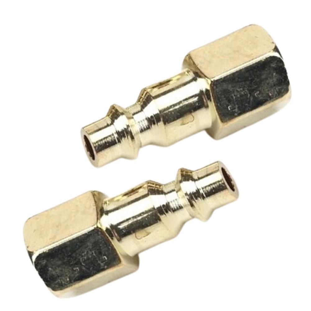 Uickly Connected Quick Connector 2pcs Brass Material