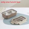 Nordic Style Stainless Steel Bento Box With Divided Compartments For Office Lunches And Meal Prep