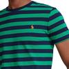 Polo Ralph Lauren Custom Slim Fit Striped Knit Short Sleeve T-Shirt Men Tops 710823560-003