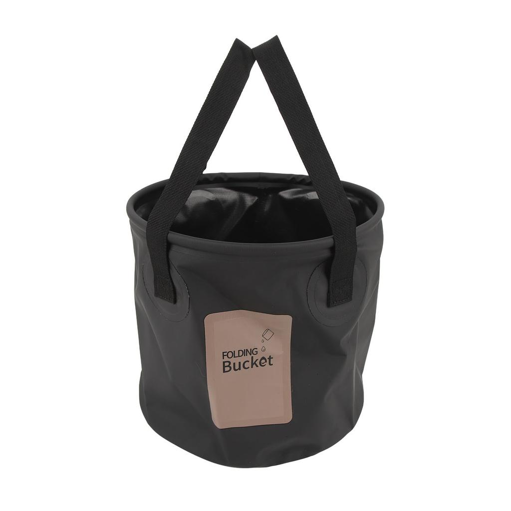 Faltbarer Eimer 10L Hochtemperaturbeständig Tragbarer Faltbarer Wassereimer mit Griff für Camping Angeln Picknick