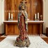 New Resin Statue Virgin Prayer Statue Home Shrine Tabletop Decoration Church Icon Decoration Ornament