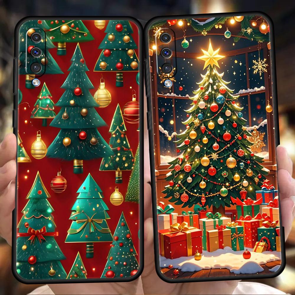Christmas Christmas Tree Phone Case for Samsung Galaxy A54 A42 A34 A24 A22 A16 A14 A12 A02 A03 A70 A50 A40 A30 5G Soft TPU Shell