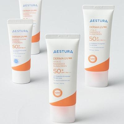 [Estra] NEU Derma UV365 Vita C Radiant Moisture Sonnenschutz 40ml + 40ml (+ NEU Radiant Moisture Sonnencreme 20ml*2 gratis)