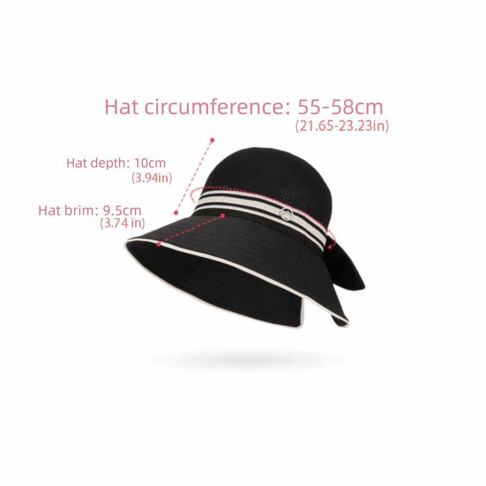 Fashion Large Bow Women Sun Hat Weave Wide Brim Straw Hat Bowknot Sun Protection Sun Cap Outdoor