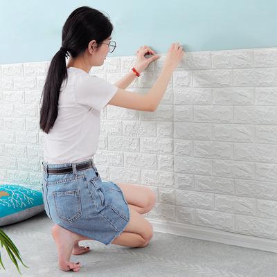 3D Tapeta so vzorom tehál Samolepiaca Vodotesná XPE pena DIY Nálepka na stenu Domáca dekorácia stien