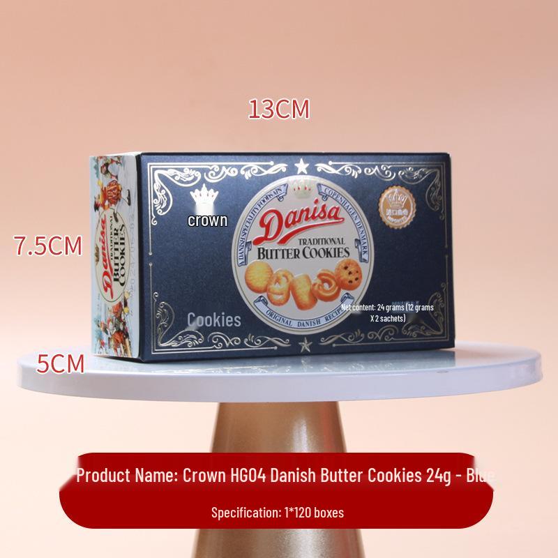 Danisa Crown Danish Cookies 72g Gift Box - Casual Snack or Wedding Return Gift