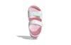 Adidas Altaswim C Synthetic Leather Slip Resistant Abrasion Resistant Children's Sandals Pink Blue Green EF0376