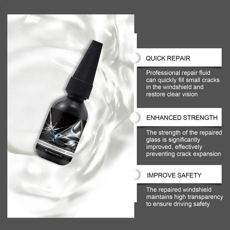 Mild Car Windshield Cracked Repair Tool Automotive Glass Restore Solution Car Glass Scratches Fluid Filler For Clear Vision