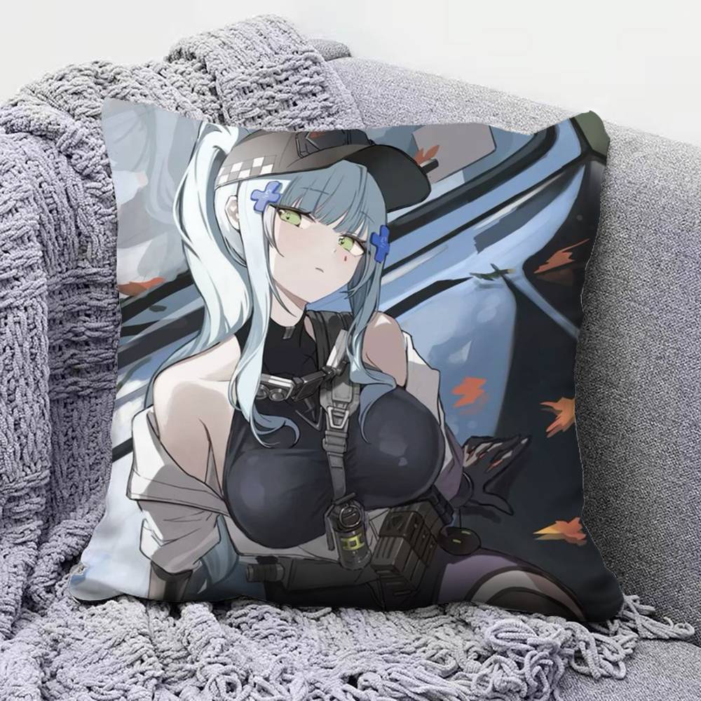 Game GGirls Frontline Pillow Covers Home Sofa Cushion Covers and Aecorative Custom