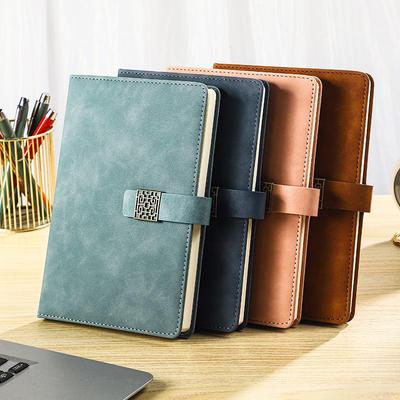 A5 Thickened Business Notebook with Buckle - Meeting Planner & Office Journal with Logo