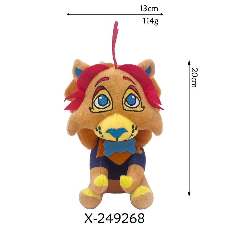 Game Indigo Park Kawaii Little Raccoon Doll Anime Peripheral Plush Doll Children's Birthday Gift Toy