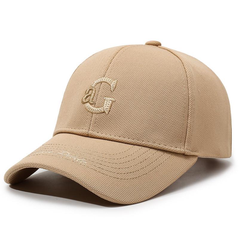 Polyester Embroidered Baseball Cap With Adjustable Fit For Outdoor Sun Protection Mens Fashion