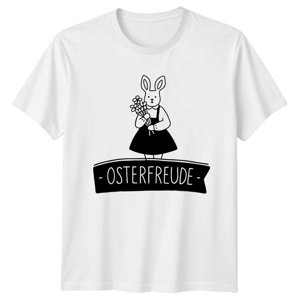 Osterfreude Unisexs TShirt GerUnisex Farmhouse Easter Easter Gift For Her S