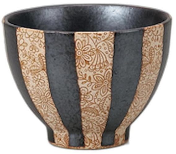 Tokusa Small Flower Coffee Cup x 10 x Ippuku Setomonohonpo [10 7.2cm 330cc] Bowl, Ceramic,