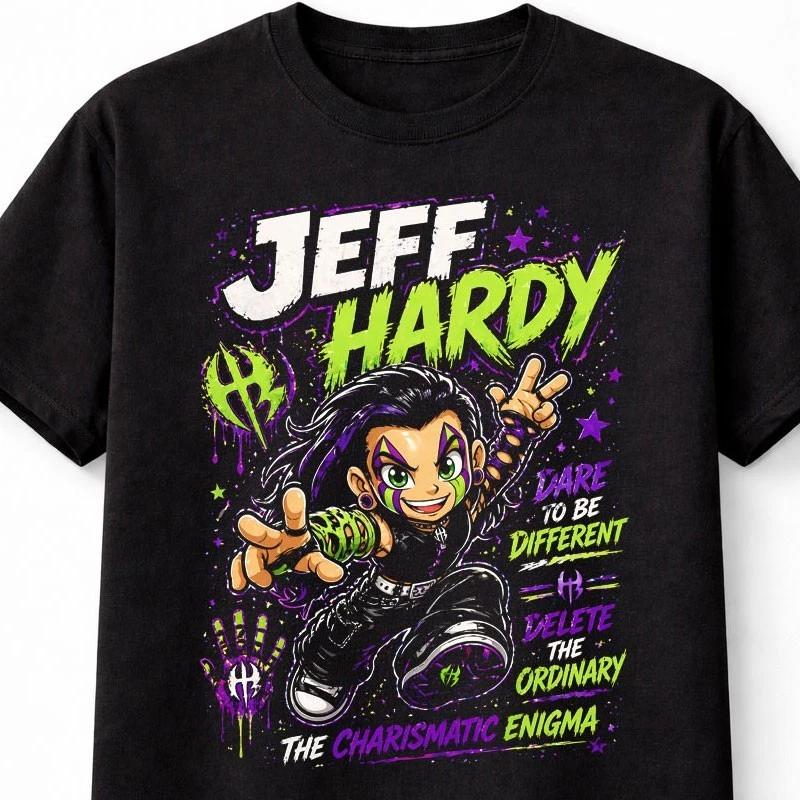 Jeff Hardy Charismatic Enigma Xtreme Wrestling Legend Graphic Unisex TShirt S