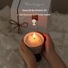 Premium Camellia Scented Candle Gift Set - Soy Wax Wedding Decoration, Birthday & Party Favor.