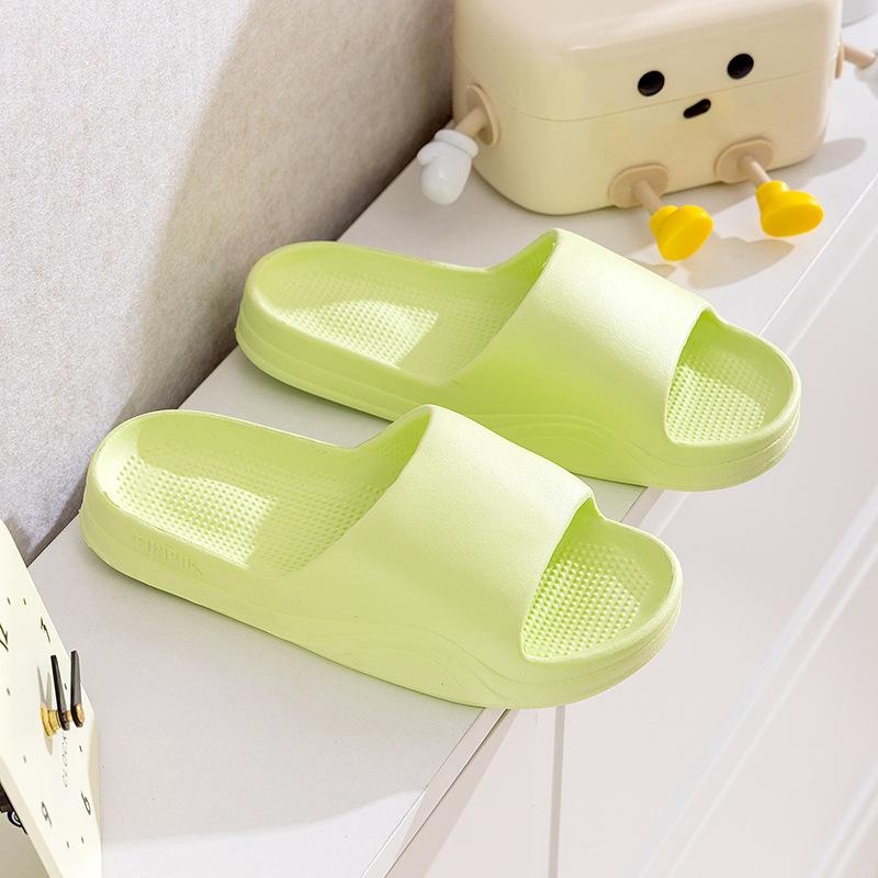 Purple Women Shoes Summer Slippers Flip Flops Indoor Home Mute Shoes EVA Soft-soled Shoes Cloud Slides Couples Non-slip Sandals
