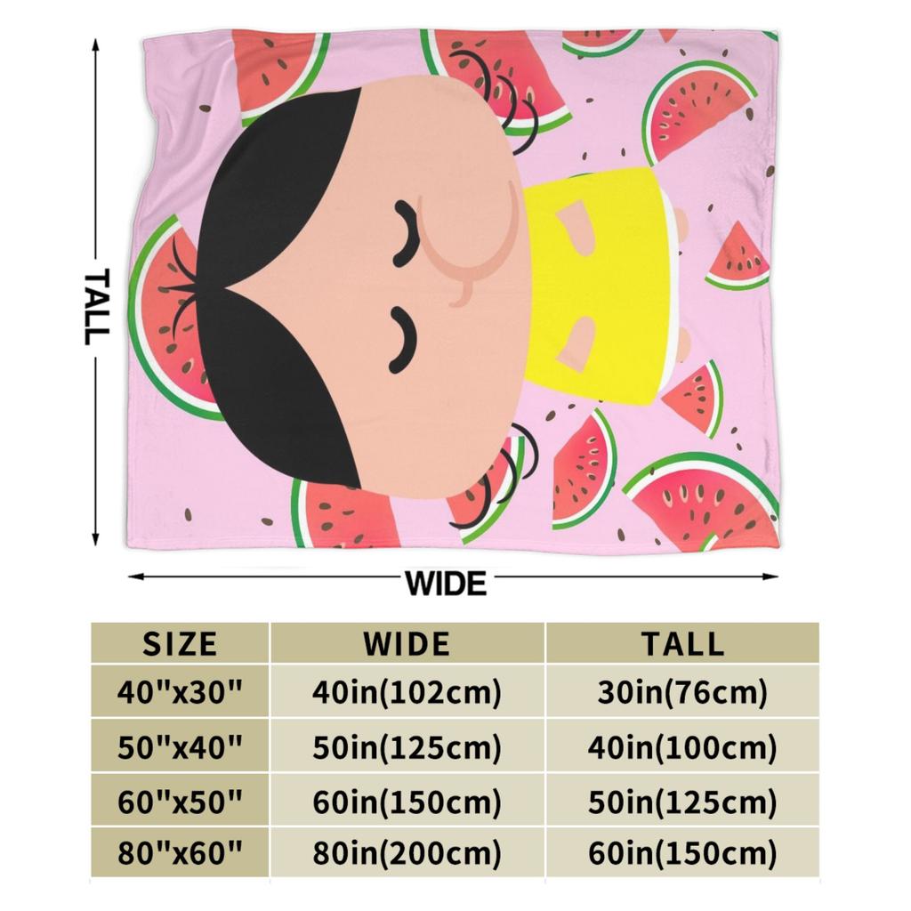 Anime Magali Festa Bedding Throws Comfortable Casual Blanket For Living Room Picnic Flannel Bedspread Bed Cover