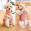 Pet Dog Vest Protection Post-Spay Surgery Nursing Puppies Warmth Casual Cotton Blend Sleeveless Top